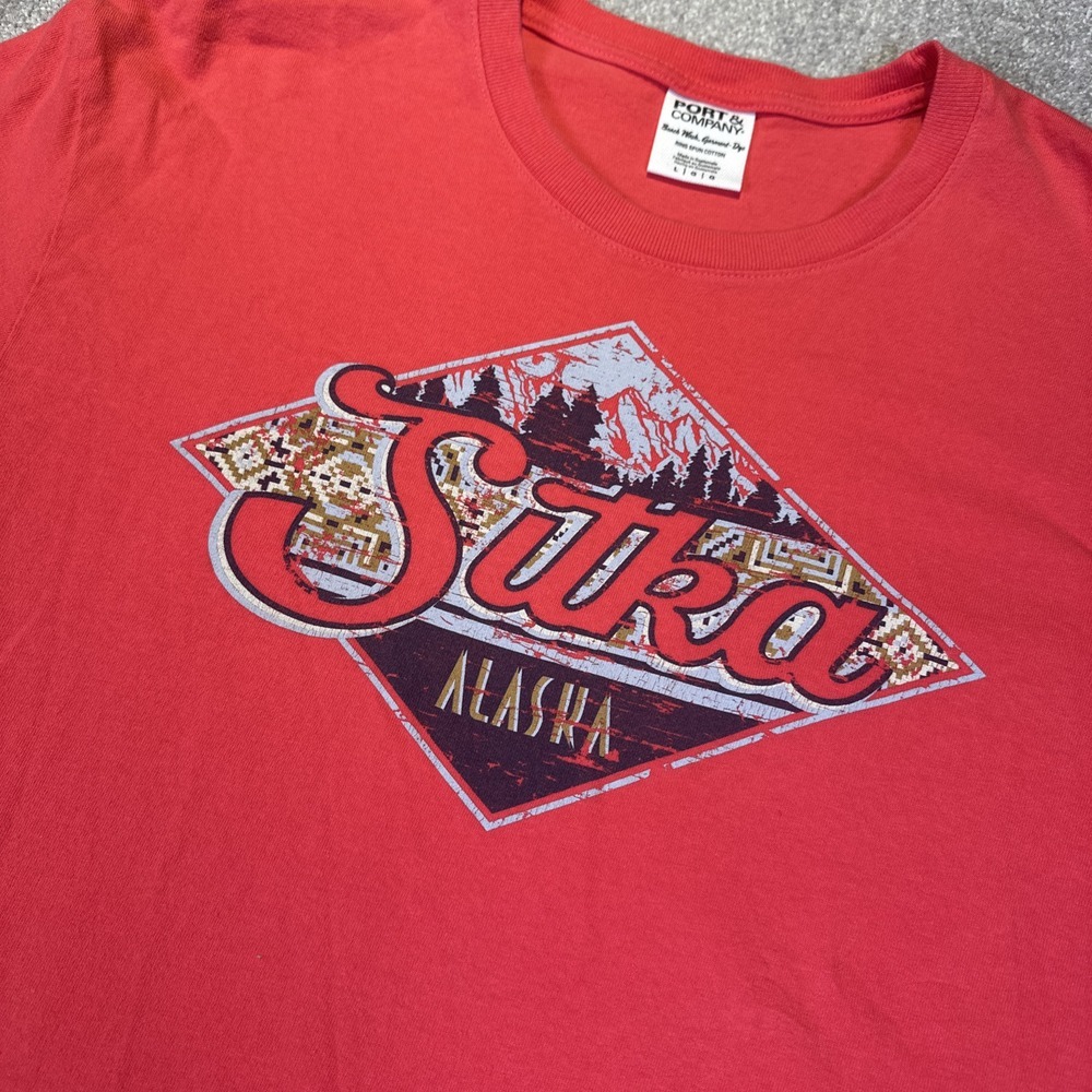 SITKA Gear Men's Everyday Cotton Short Sleeve Icon Tee Shirt Alaska Large Port L